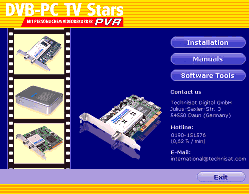 ����������� �������� StarBlazer � ��������� SkyStar S2 DVB-S2 PCI (SS S2)